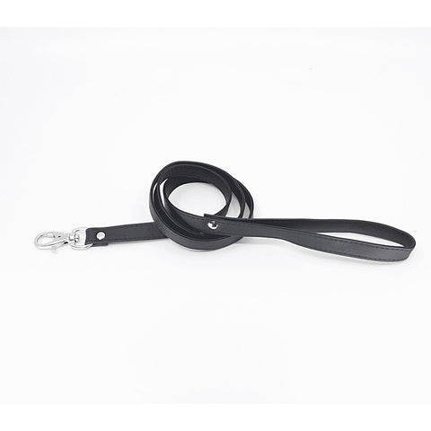 Long Faux Leather Bondage Lead by Love In Leather