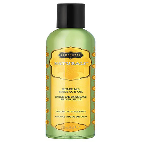 Kama Sutra Naturals Ingredients Massage Oil