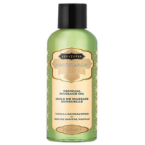 Kama Sutra Naturals Ingredients Massage Oil