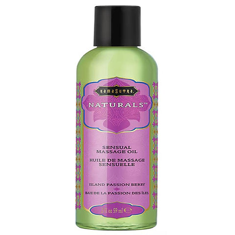 Kama Sutra Naturals Ingredients Massage Oil