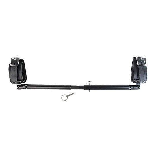 Adjustable Spreader Bar with Cuffs by Love In Leather