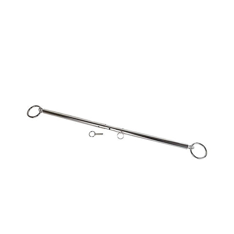 Silver Adjustable Spreader Bar by Love In Leather