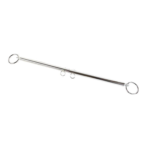 Silver Adjustable Spreader Bar by Love In Leather