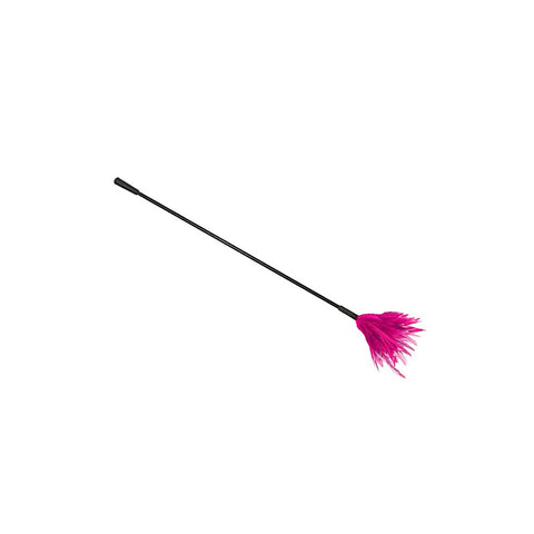 BDSM Crop With Feather Tickler by Love In Leather