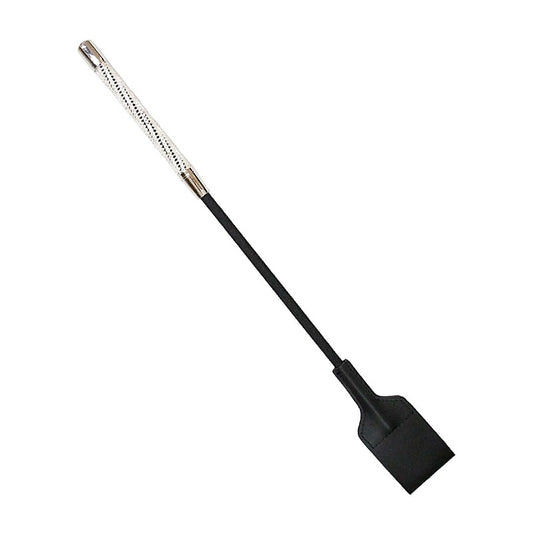 Short Diamante Bondage Riding Crop by Love In Leather