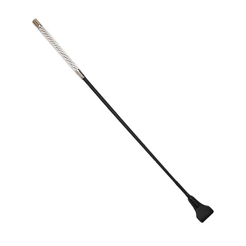 Long Diamante BDSM Riding Crop by Love In Leather