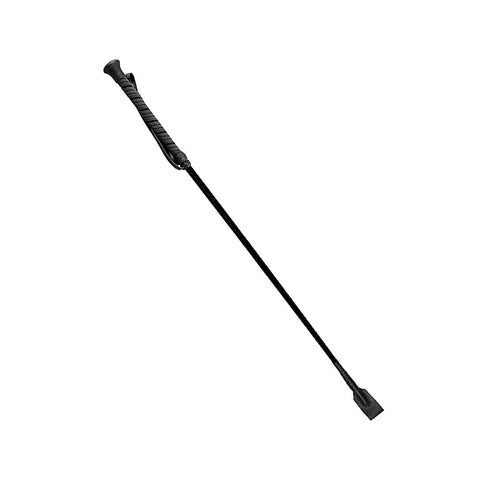 Riding Crop With Rubber Handle by Love In Leather