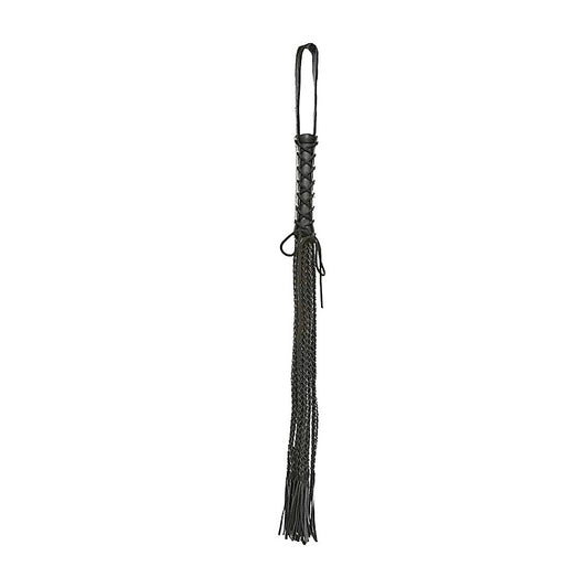Long Flogger With Corseted Handle by Love In Leather