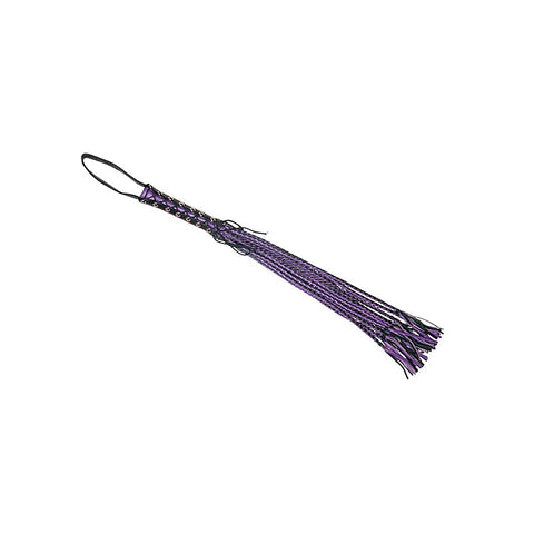 Long Flogger With Corseted Handle by Love In Leather
