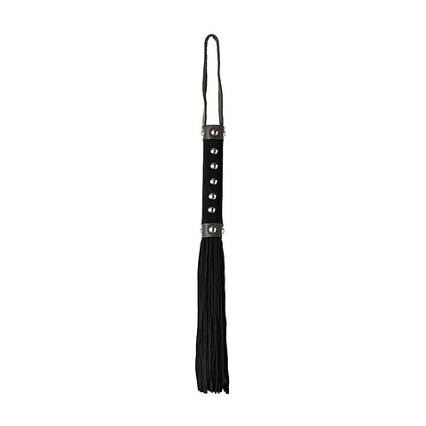 Studded Suede BDSM Play Flogger by Love In Leather