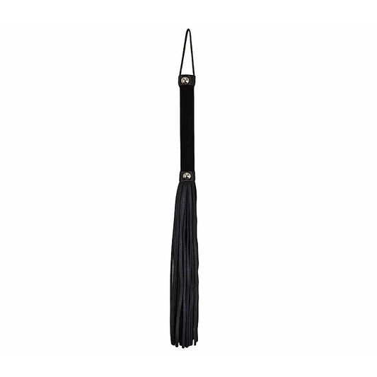 Soft Velveteen Handle BDSM Flogger by Love In Leather