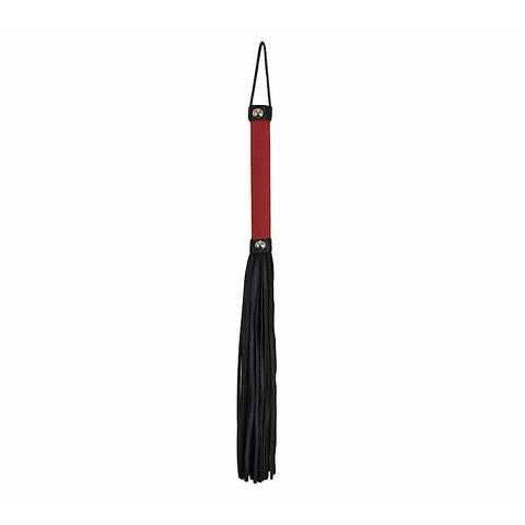 Soft Velveteen Handle BDSM Flogger by Love In Leather