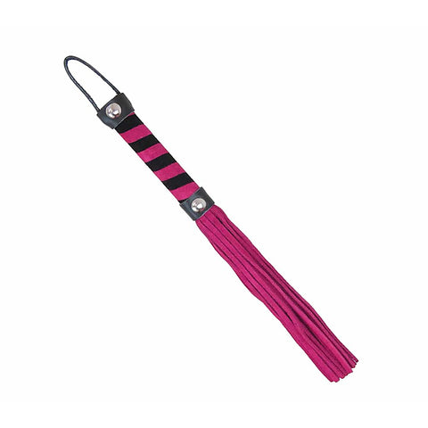 Candy Striped Willy Bondage Whip by Love In Leather