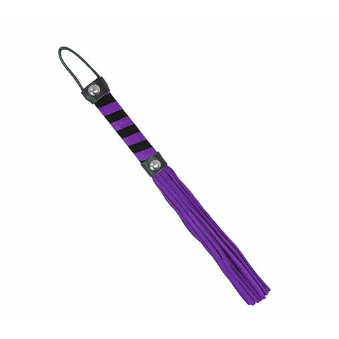 Candy Striped Willy Bondage Whip by Love In Leather