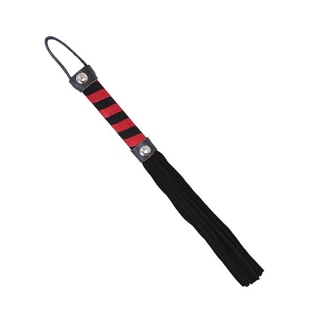 Candy Striped Willy Bondage Whip by Love In Leather