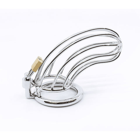 Bird Cage Style Male Chastity Device by Love In Leather