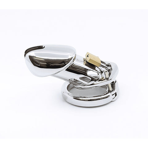 Moulded Shaft Male Chastity Cage by Love In Leather