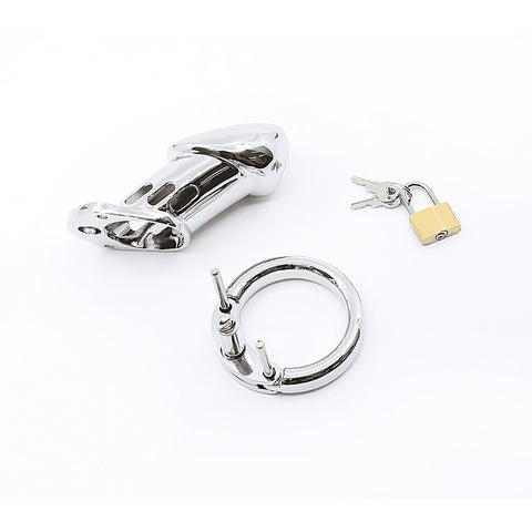Moulded Shaft Male Chastity Cage by Love In Leather