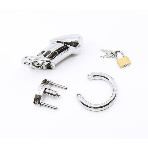 Moulded Shaft Male Chastity Cage by Love In Leather