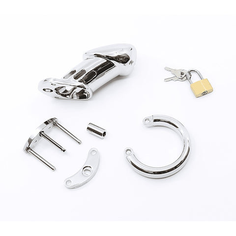Moulded Shaft Male Chastity Cage by Love In Leather