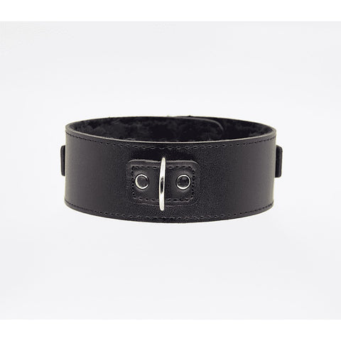 Fur Lined PU Collar and Lead Set by Berlin Baby