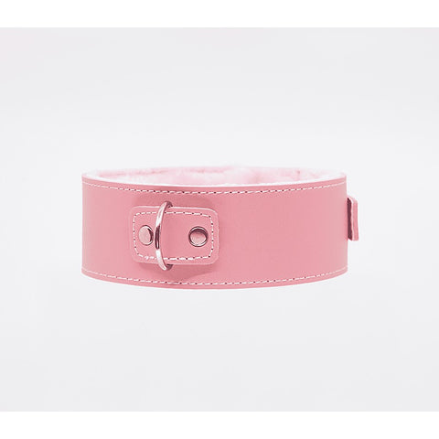 Fur Lined PU Collar and Lead Set by Berlin Baby