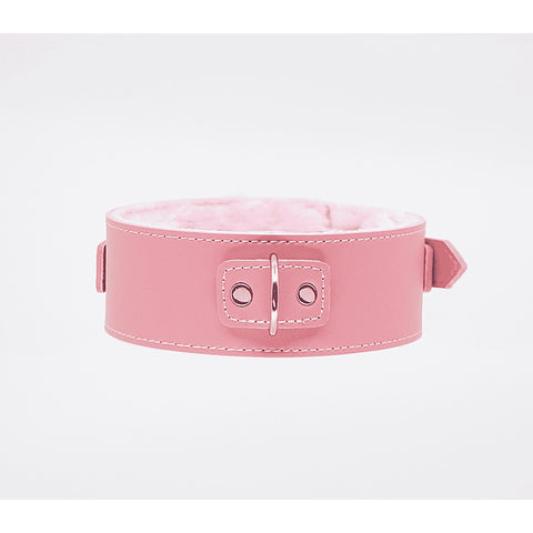 Fur Lined PU Collar and Lead Set by Berlin Baby
