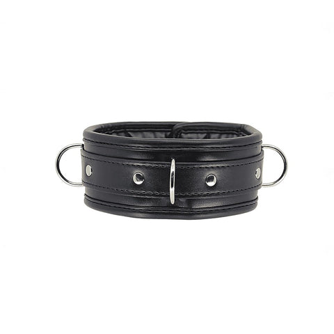 Padded BDSM Collar With Lockable Buckle by Berlin Baby