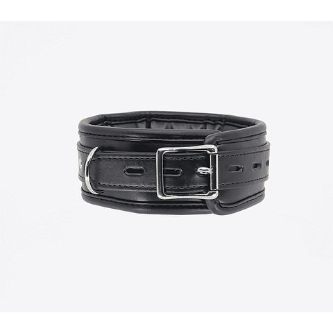 Padded BDSM Collar With Lockable Buckle by Berlin Baby