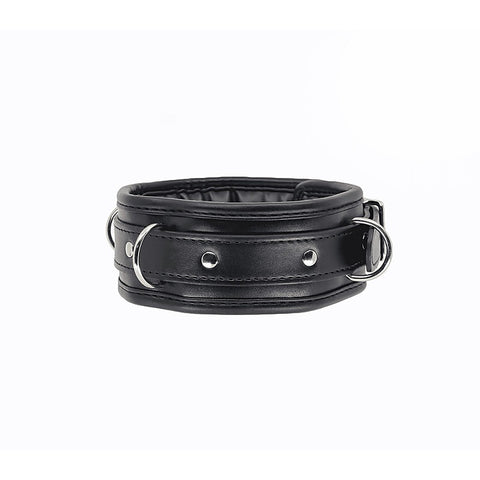 Padded BDSM Collar With Lockable Buckle by Berlin Baby
