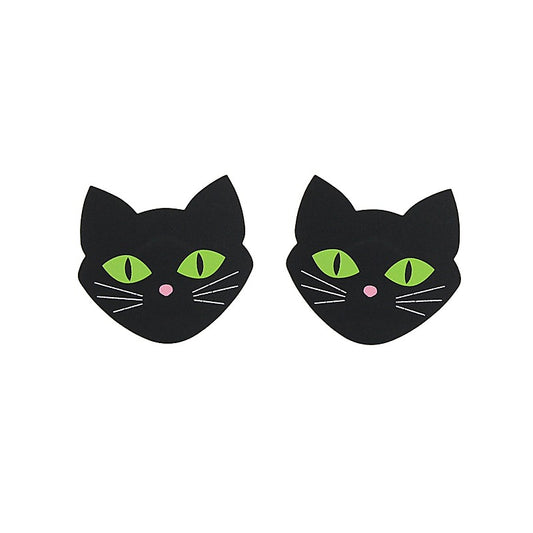 Cat Shape Women's Nipple Pasties by Love In Leather