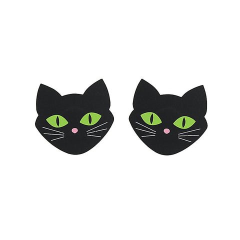 Cat Shape Women's Nipple Pasties by Love In Leather
