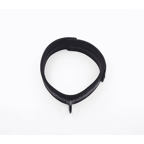Lace Printed BDSM Leather Collar by Berlin Baby