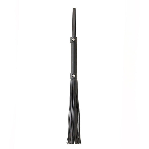 Long Faux Leather Bondage Flogger by Berlin Baby