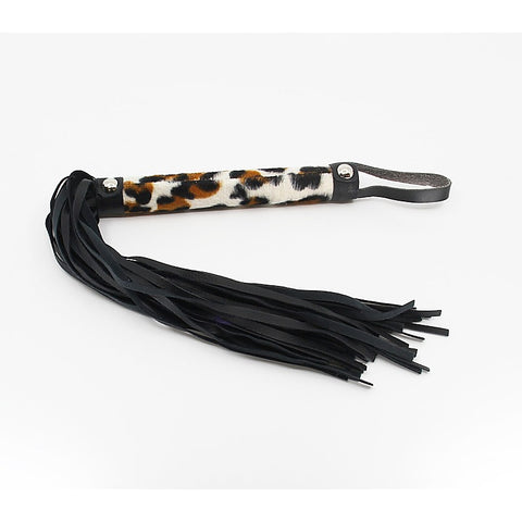 Animal Print Bondage Flogger by Berlin Baby