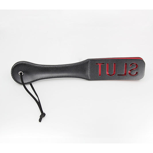 Slut Cut Out Design Bondage Paddle by Berlin Baby