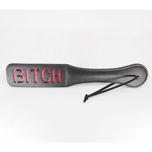 Bitch Cut Out Design BDSM Paddle by Berlin Baby