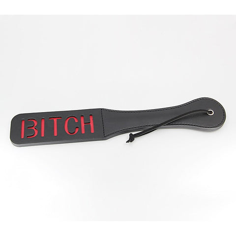 Bitch Cut Out Design BDSM Paddle by Berlin Baby