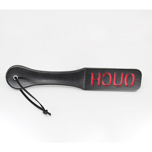 Ouch Cut Out Design Fetish Play Paddle by Berlin Baby
