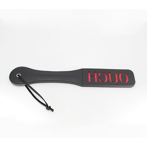 Ouch Cut Out Design Fetish Play Paddle by Berlin Baby