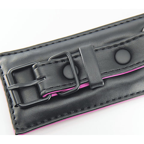 Padded PU Leather Wrist Cuffs by Berlin Baby