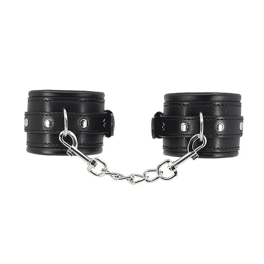 Diamante Buckle Bondage Wrist Cuffs by Berlin Baby