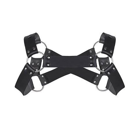 Cross Front Neoprene Body Brace by Love In Leather
