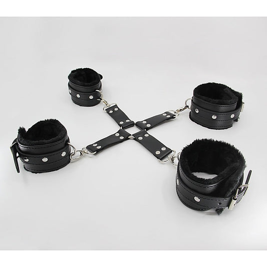 Faux Fur Lined Hog Tie Shackle by Berlin Baby