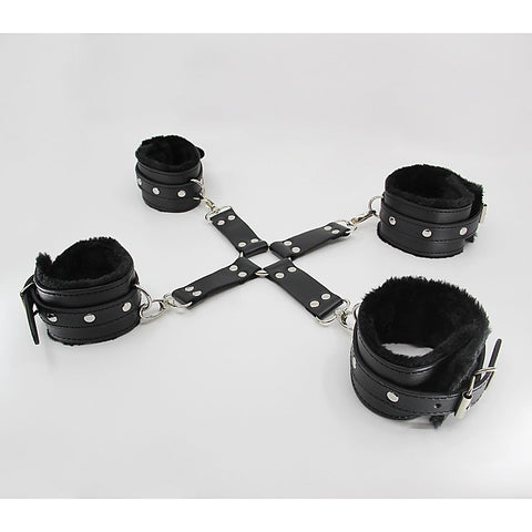 Faux Fur Lined Hog Tie Shackle by Berlin Baby