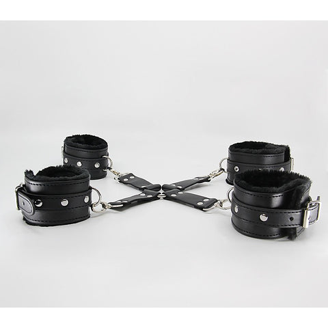 Faux Fur Lined Hog Tie Shackle by Berlin Baby