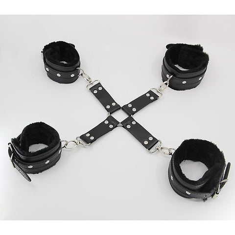 Faux Fur Lined Hog Tie Shackle by Berlin Baby