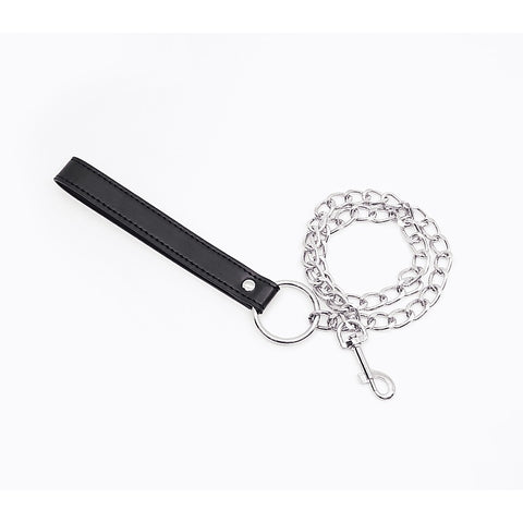 Faux Leather Handle Chain Lead by Berlin Baby