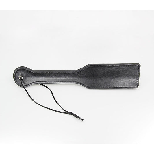 Plain Black Faux Leather Paddle by Berlin Baby