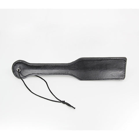 Plain Black Faux Leather Paddle by Berlin Baby